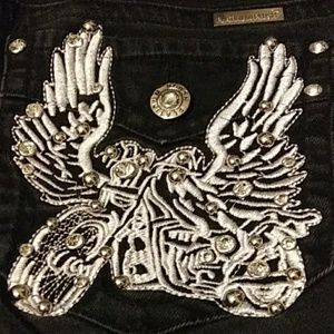 Platinum plush size 11 dark jeans